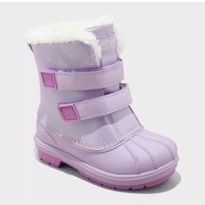 Cat & Jack Purple Kids Rain & Snow Boots